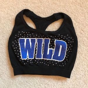 Cheer athletics wildcats sports bra